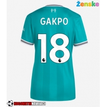 Ženske Nogometnih dresov Liverpool Cody Gakpo #18 Tretji 2025-26 Kratki rokavi